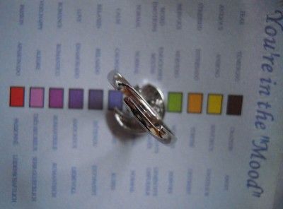 MOON & STAR   Swirl MOOD RING   Brand New Beautiful  