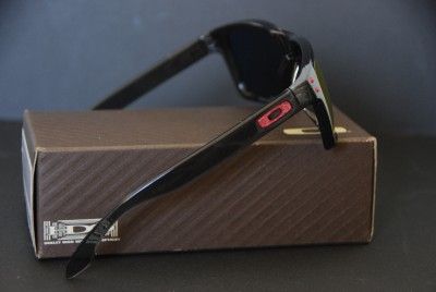 NEW Oakley Holbrook Grey Smoke w/Ruby Iridium w Paperwork,Soft Case 