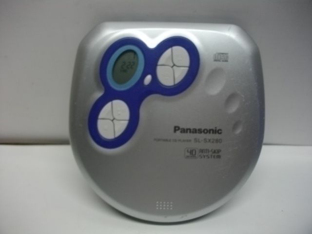 PANASONIC PORTABLE CD COMPACT DISC PLAYER SL SX280  