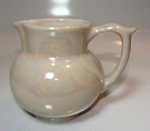 Vintage luster swirl iridiscent Pantry Parade Creamer  