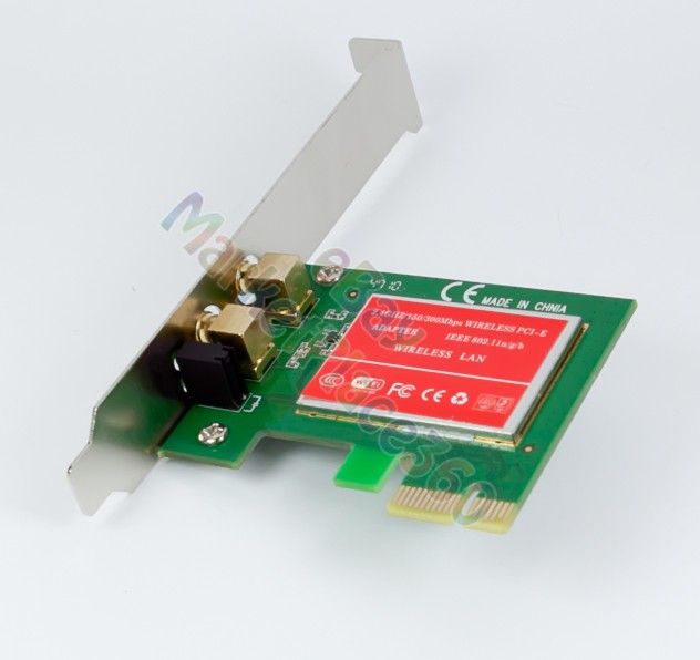   PCI E PCI EXPRESS CARD CORDLESS WIFI NETWORK LAN ETHERNET NIC  