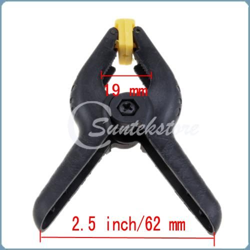 10X Black Photography Backdrop Clamps/Photo Accessory  