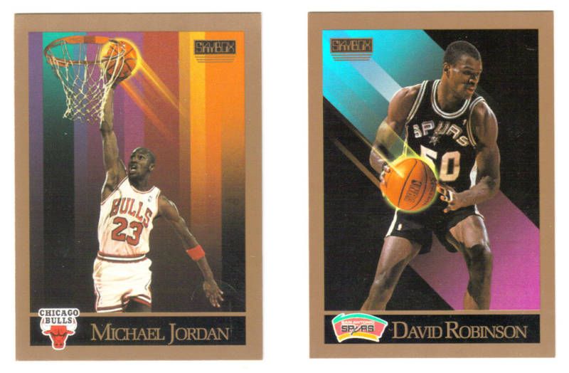 1990 91 SkyBox Basketball Complete Set 1 300 Free Ship  