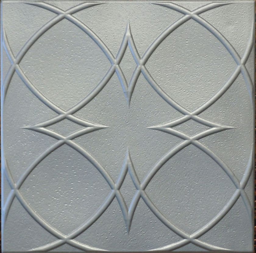 Texture Ceiling Tiles SILVER R23 FULL SAMPLE  