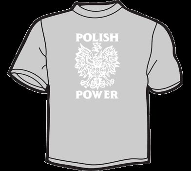 POLISH POWER T Shirt WOMENS funny vintage poland polska  