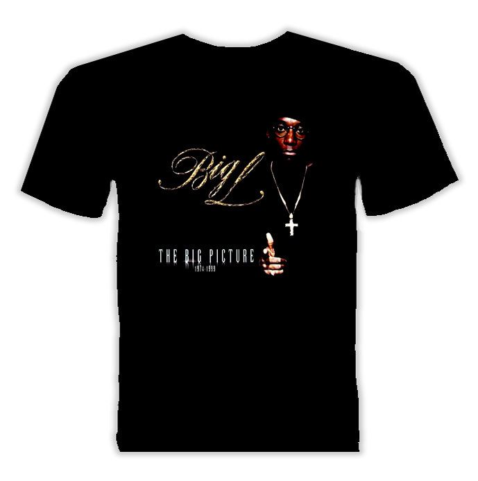 Big L Big Picture Rap T Shirt  