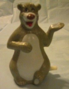 MCDONALDS DISNEY JUNGLE BOOK BALOO BEAR WIND UP TOY  