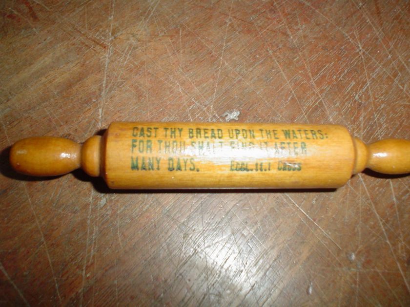 CHILDS WOOD ROLLING PIN  