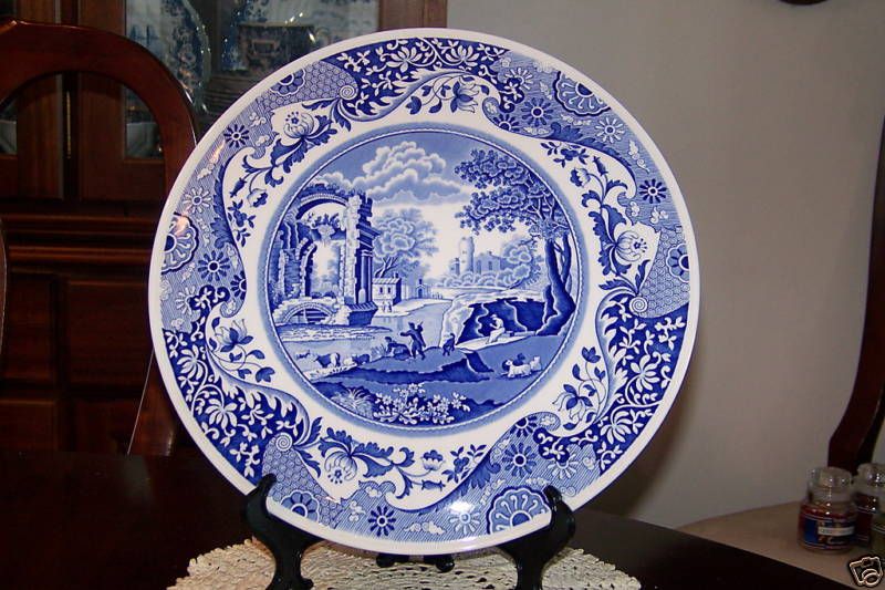 Spode China   England   Italian   Cake Serving Plate  