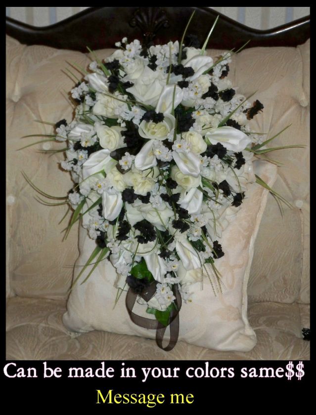 Silk Bridal Bouquet Sale 22pc Custom Designed  