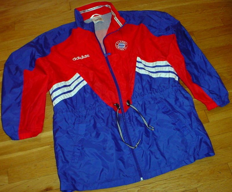 VTG AUTHENTIC ADIDAS F.C.BAYERN MUNCHEN E.V. JACKET D6  