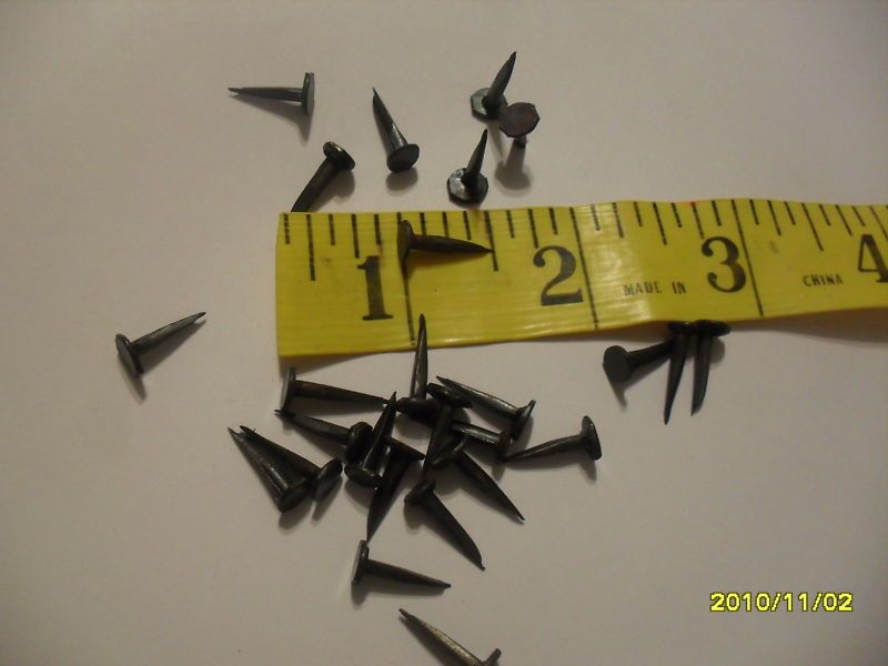 Upholstery Tacks Blued sterlized #6 PACK 100 tacks  