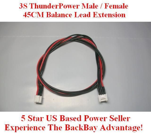 ThunderPower / Thunder Power / TP 3S Lipo Balance Wire Extension 