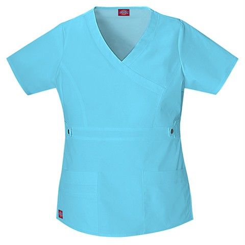 NWT Dickies 817355 YOUtility Junior Fit Nurse Scrub Top XS 3XL 