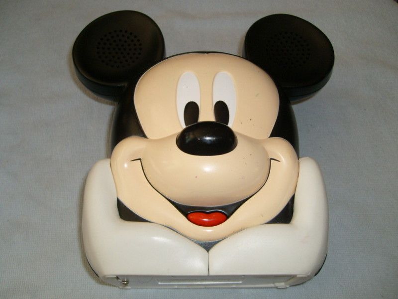 VINTAGE MICKEY MOUSE CASSETTE PLAYER on PopScreen
