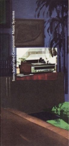 Sony Integrated Component Music Systems Brochure 1976  
