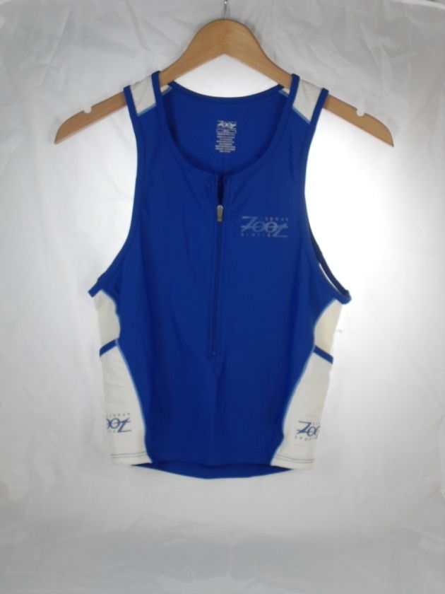 Zoot Men Tri Tank Blue White  