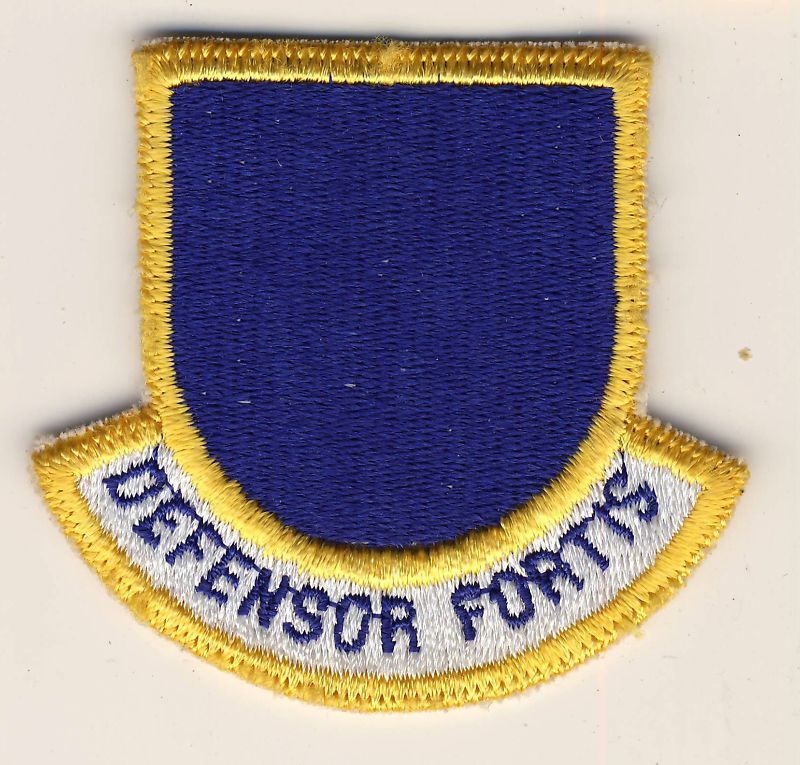 AIR FORCE SECURITY FORCES OFFICERS BERET FLASH  