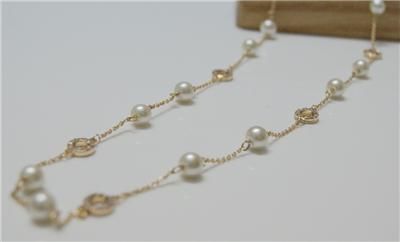 Crew Crystal 40 long Necklace  