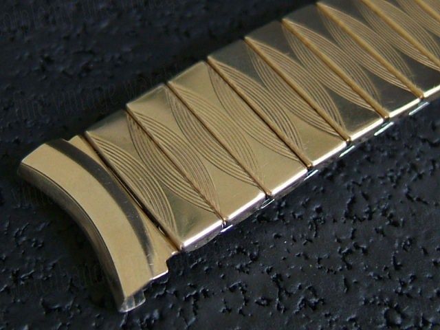 NOS 11/16 Kreisler Gold gf 1950s Vintage Watch Band  