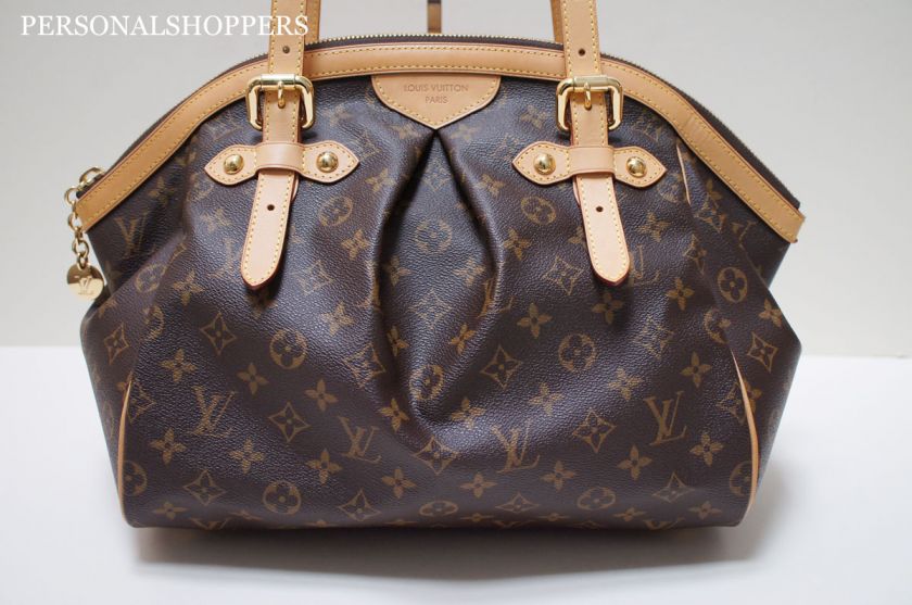 LOVELY LOUIS VUITTON LV MONOGRAM TIVOLI GM SATCHEL BAG  