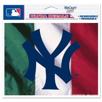 NEW YORK YANKEES ITALIAN 5X6 ULTRA DECAL  