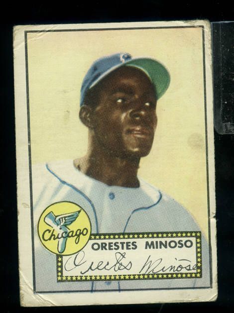 NH) 1952 Topps # 195 MINNIE MINOSO Rookie *White Sox  