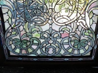 VICTORIAN STYLE STAINED GLASS WINDOW BP181  