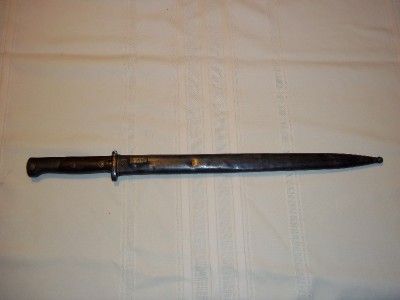 VINTAGE WWII YUGOSLAVIAN MODEL 1924 MAUSER BAYONET  