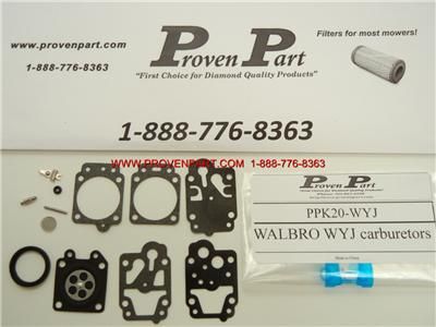 Proven Part Carburetor Rebuild Kit K20 WYJ  