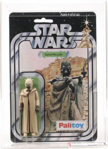 Vintage Palitoy SW Sand People 12 Back B AFA 85 **  