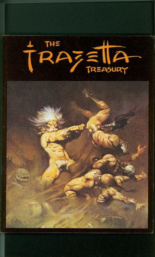 Frazetta Treasury 1975 Biography Interview Art Folio  