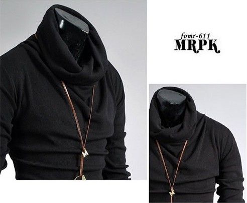   Shirt Turtleneck Sweater Primer Rotating Reactor Collar Shirts  