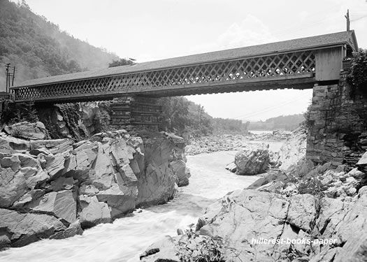 Tucker Toll Bridge Bellows Falls Vermont vt photo pic  