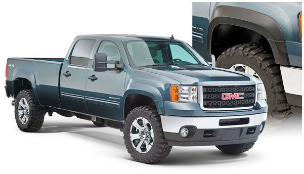 Bushwacker Extend A Fender Flares for 2007 2012 GMC Sierra Fleetside 