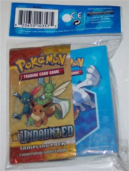 POKEMON HGSS MINI COLLECTORS BINDER + SAMPLE PACK  