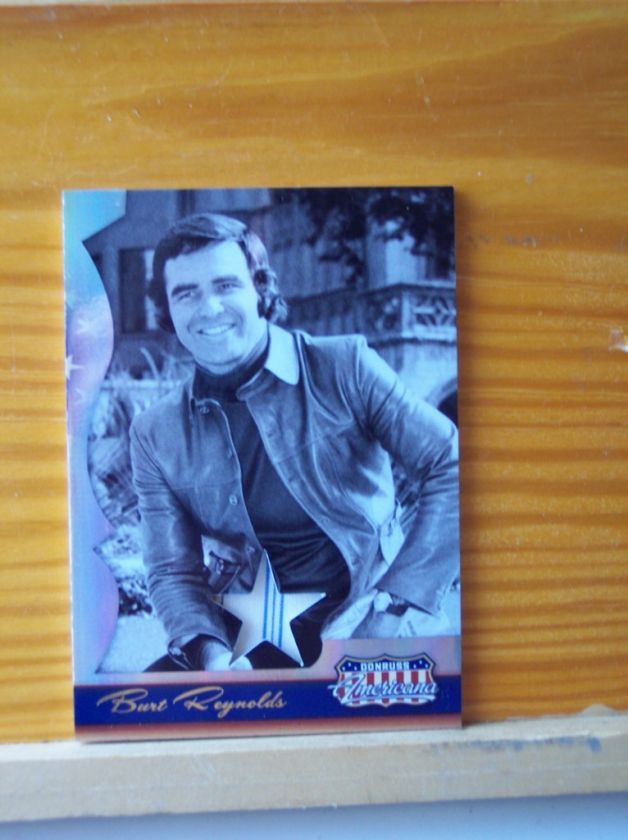 2007 Americana BURT REYNOLDS Shirt Swatch #d 157/250  