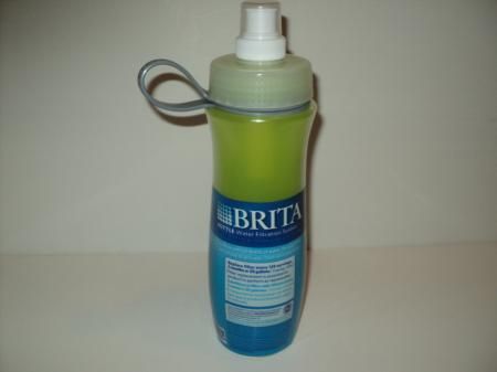 NEW Brita Water Bottle BPA Free 20 Ounce With Filter Green  