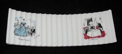 Porcelaine de Paris Cigarette Holder, France Tobacciana  