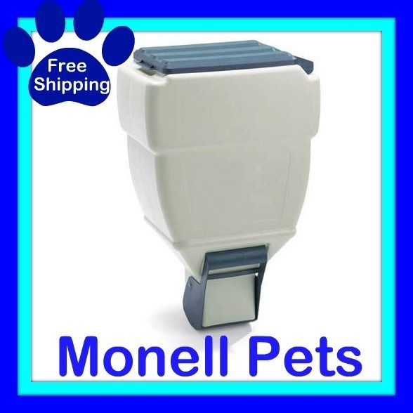 Bergan Products Wall Mounted Dog or Cat Food Dispenser BER 11732 