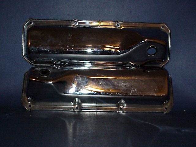 Valve Covers Chrome Ford 8 bolt pattern 351 C M 400  