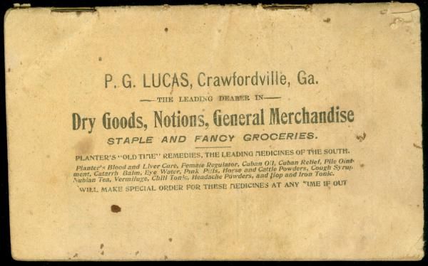   Spencer Medicine Co, Chattanooga c1897, Coca Cola Connection  