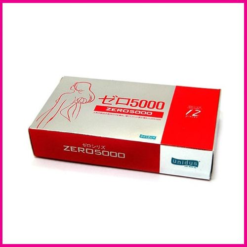 Unidus ZERO 5000 Ultra Thin 0.02mm Condoms 12p  