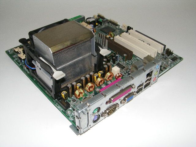 HP D530 CMT SOCKET 478 MOTHERBOARD 323091 001 W/ P4 2.8GHz CPU 