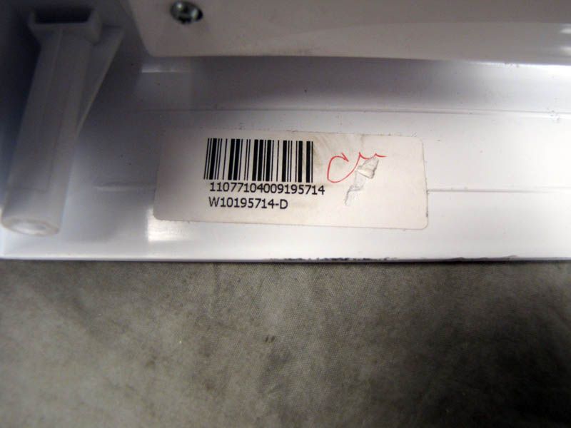 Whirlpool Kitchenaid Dishwasher Control Panel W10195714  