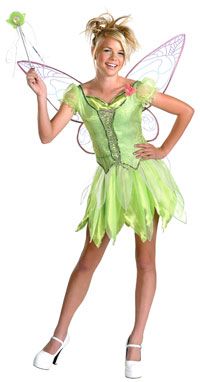 DISNEY DELUXE TWEEN/TEEN TINKER BELL COSTUME