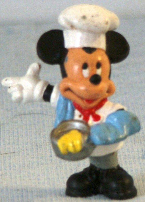 COOK Chef MICKEY MOUSE Disney PVC Fig Bullyland GERMANY  