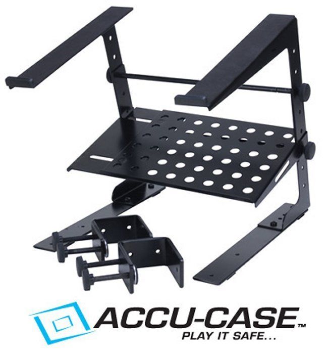 AMERICAN AUDIO Uni LTS DJ Universal Laptop Stand Black 640282001069 