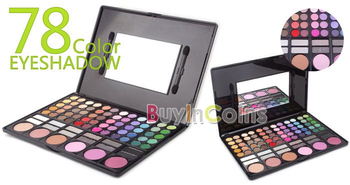 Pro 78 Full Color Eyeshadow Gloss Palette Fashion  
