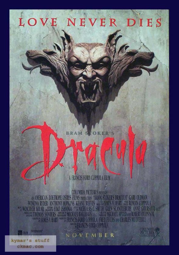 BRAM STOKERS DRACULA Tsr Horror Orig 1sheet Movie Poster  